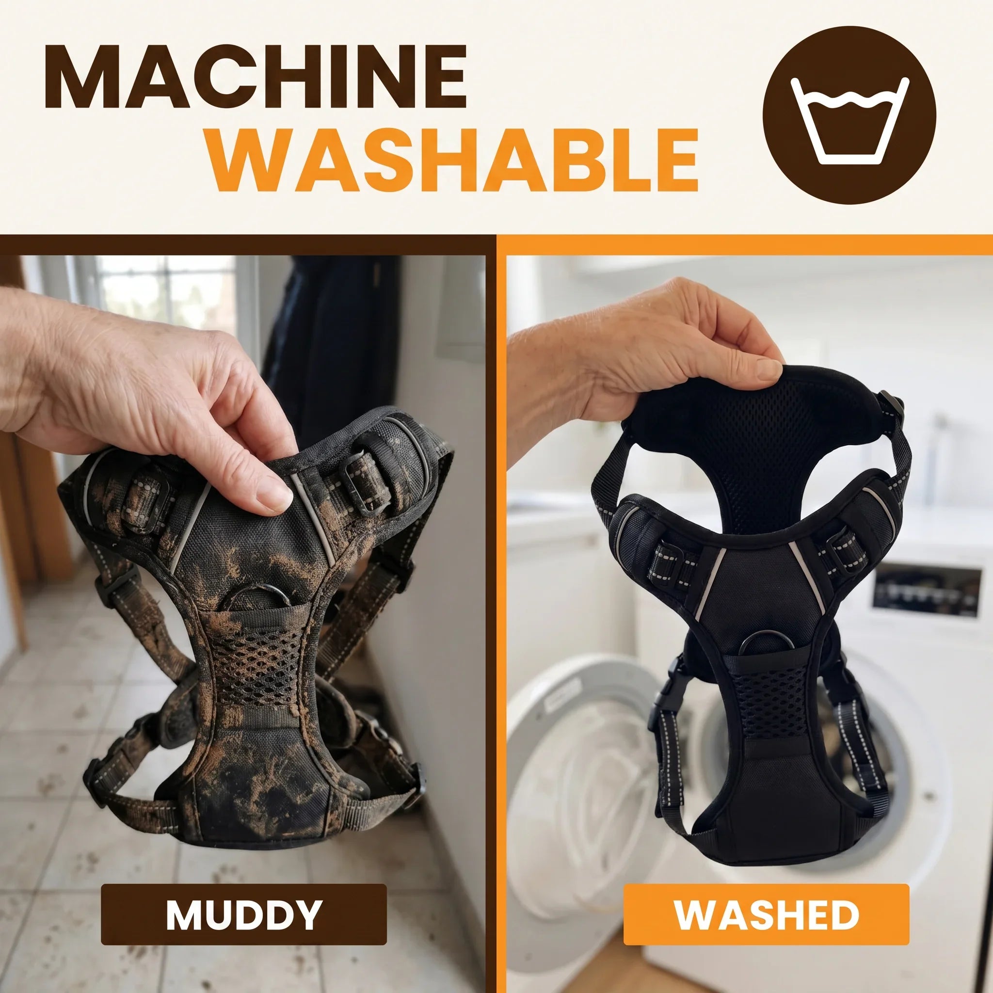 MowzyWalk™ No-Pull Harness