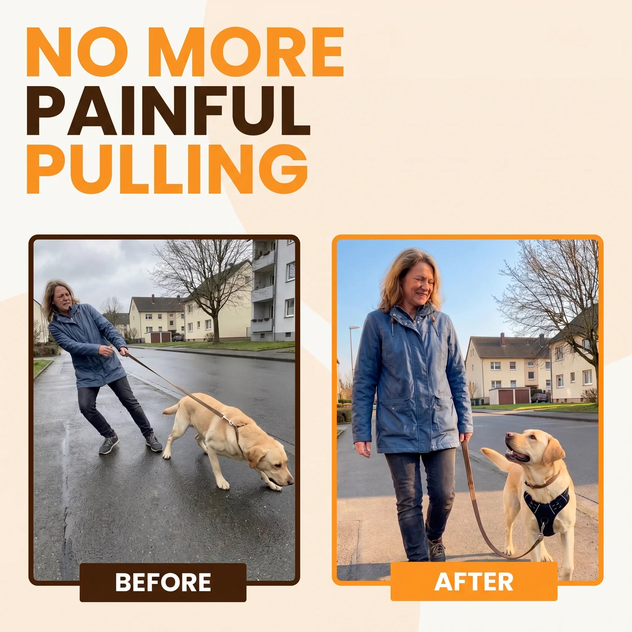 MowzyWalk™ No-Pull Harness